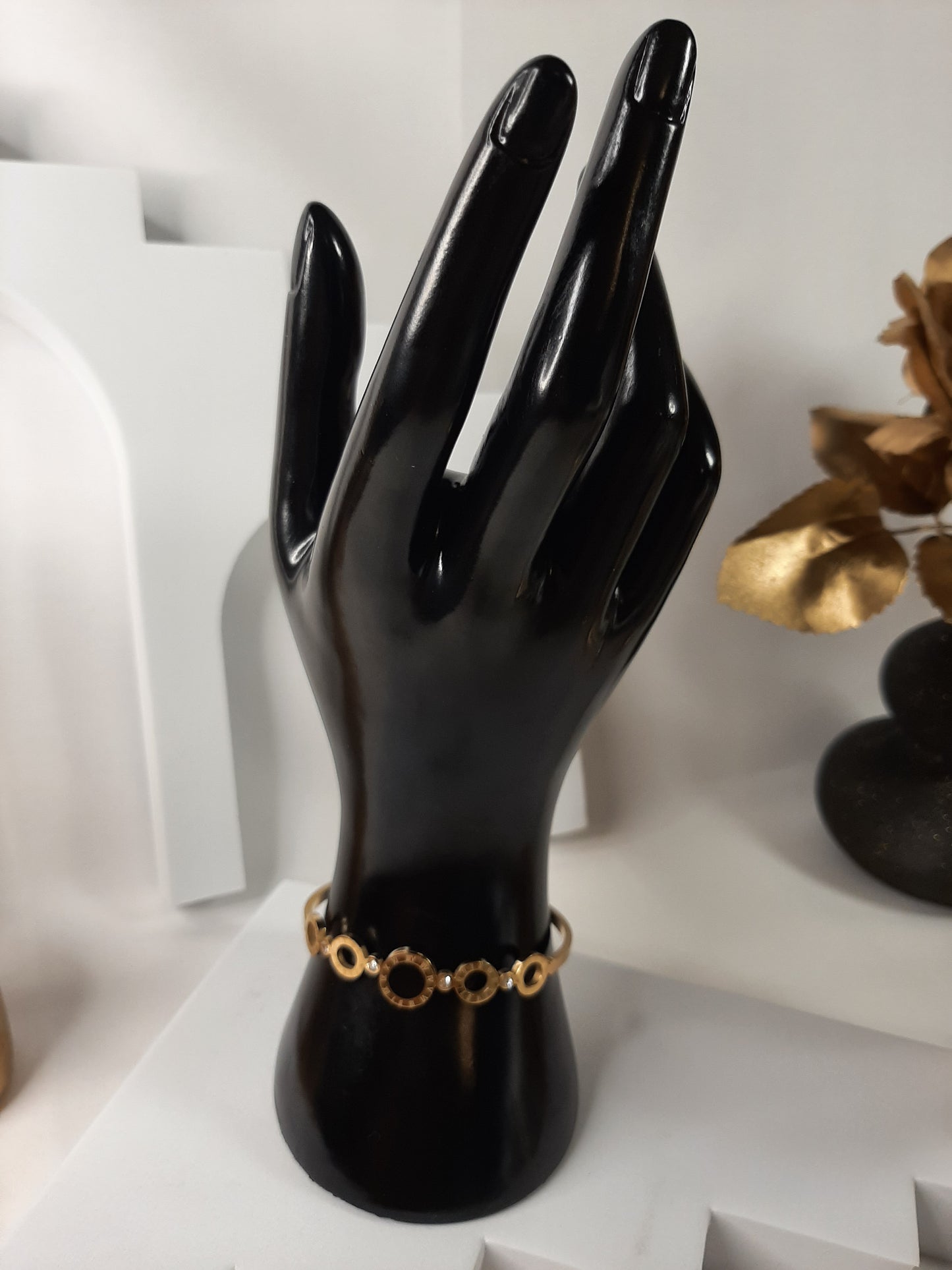 Bracelet en acier inoxydable et titane