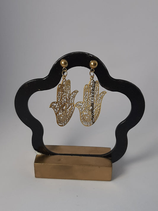 Boucles d'oreilles en Acier Inoxydable
