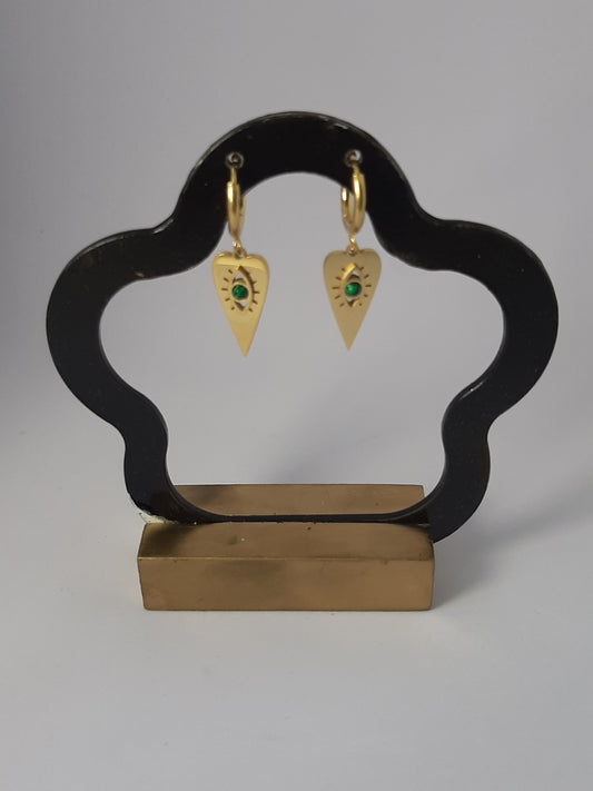 Boucles d'oreilles en Acier Inoxydable