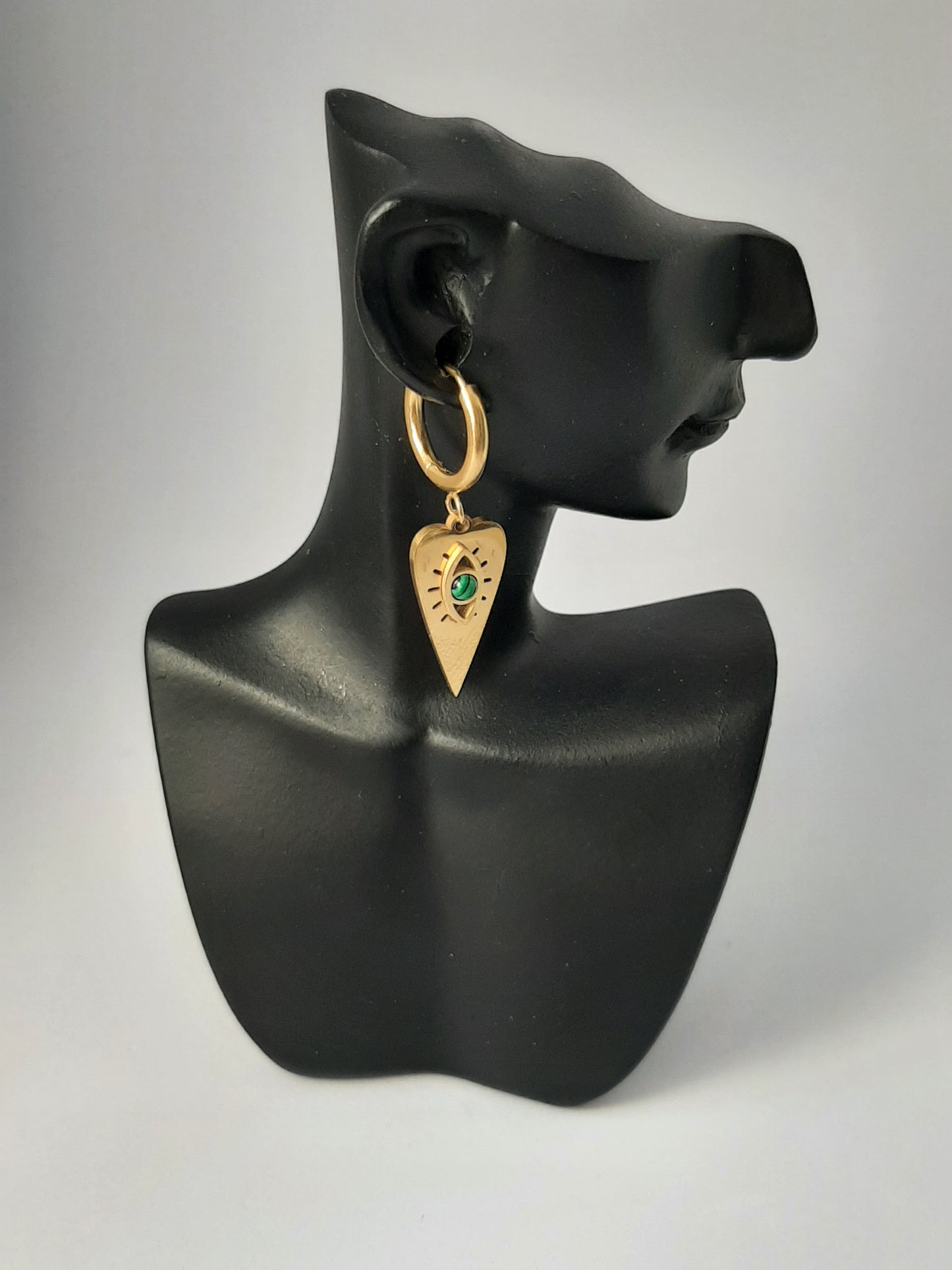 Boucles d'oreilles en Acier Inoxydable