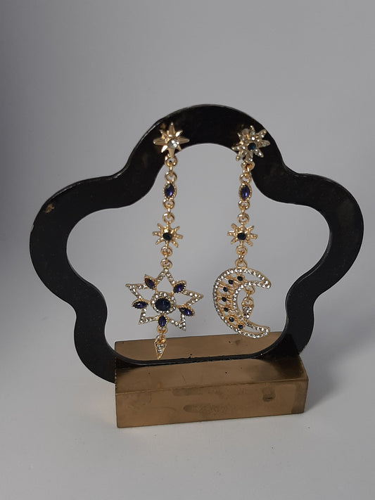 Boucles d'oreilles en métal alliage de zinc