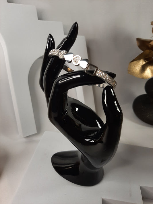 Bracelet en acier inoxydable plaqué or 18K