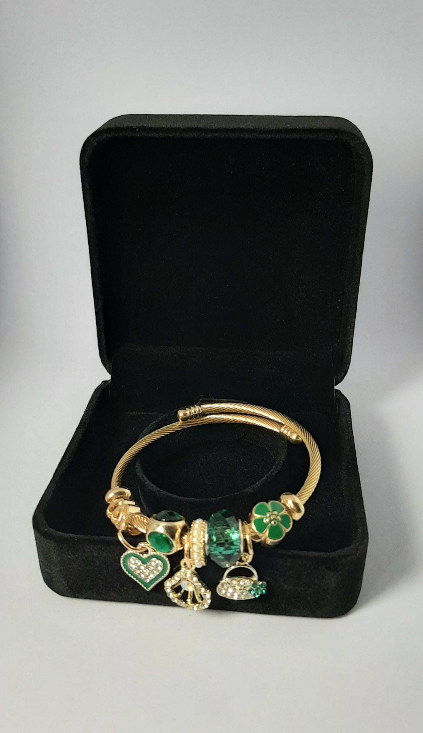 Bracelet multi-éléments en acier inoxydable